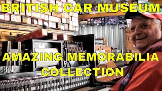 British Car Museum Memorabilia Collection [upl. by Hanselka]