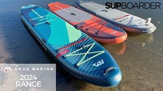 2024 Aqua Marina iSUP range  Boards for day and night SUPboarder [upl. by Ytsur]