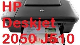 HP Deskjet 2050 J510  HandsOn Brasil Português [upl. by Weingartner]