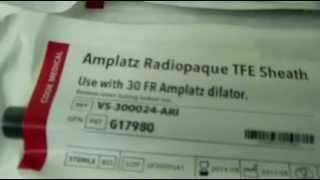 Cook Amplatz Radiopaque TFE Sheath [upl. by Nordna142]