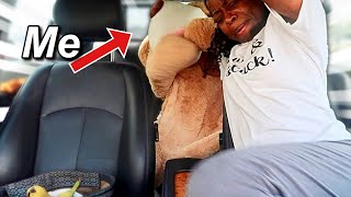 GIANT TEDDY BEAR PRANK ON MY MOM GONE WRONG [upl. by Fernas320]