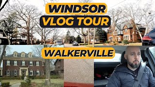 Windsor Vlog Tour  Walkerville Canada [upl. by Blight]