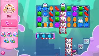 Candy Crush Saga LEVEL 5100 NO BOOSTERS new version🔄✅ [upl. by Kiel42]