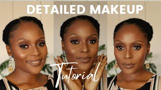 Detailed Beginner Makeup Tutorial Stepbystep Makeup Tutorial [upl. by Merlina162]