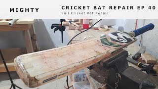 Cricket Bat Repairing Video EP 40 [upl. by Enelyam215]