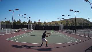 Lil Scoop Winner  Age 47  USTA 50 Tennis [upl. by Ahtar755]