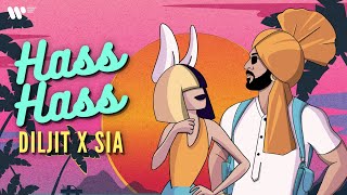 Hass Hass Official Video Diljit X Sia [upl. by Eugen]