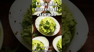 Uova alla diavola di avocado 🥑​🥚 [upl. by Fairfield]