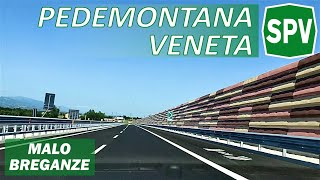 SPV  Superstrada Pedemontana Veneta  MALO  BREGANZE [upl. by Aseretairam505]