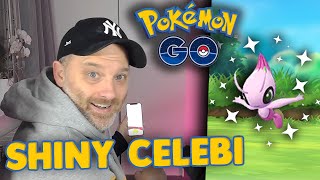 FÅNGAR SHINY CELEBI  POKÉMON GO PÅ SVENSKA [upl. by Dallman711]