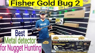 Fisher Gold Bug 2 FisherGoldBug 2 metaldetector Nugget Hunting golddetector fishermetaldetectors [upl. by Yrtnahc]