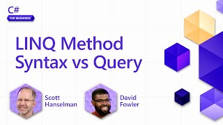 LINQ Method Syntax vs Query Pt 17  C for Beginners [upl. by Estus693]