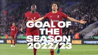 GOAL OF THE SEASON WINNER 202223  Best goals from Salah Gakpo Nunez [upl. by Leyes]