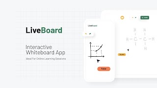 LiveBoard Interactive Whiteboard App Quick Tour [upl. by Llerud]