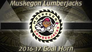 Muskegon Lumberjacks 201617 Goal Horn Outdated [upl. by Hampton]