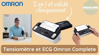 Le tensiomètre et ECG Omron Complete👨🏻‍⚕️ 🫀  realmefr [upl. by Conner19]