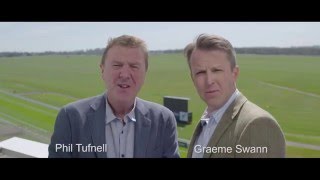 Graeme Swann and Phil Tufnell commentate on the Investec Derby Trial [upl. by Virgin]