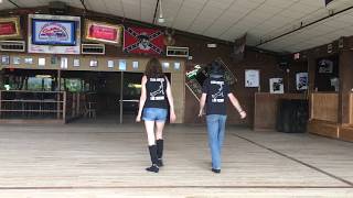 Ring on Every Finger  Line dance demo [upl. by Esyla]