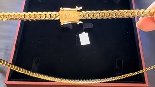 Daniel Jewelry in 6MM Miami Cuban link chain review [upl. by Gilberta]