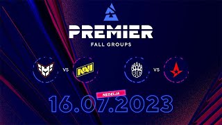 BLAST PREMIER FALL GROUPS 2023  DAN 4  Heroic vs NaVi  Astralis vs BIG [upl. by Gabrielle]