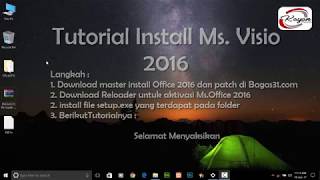 How to install Microsoft Visio 2016 on windows 10 [upl. by Nepets511]