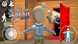 NEW Funny moments in Ice Scream Chapter 5  Experiments with Rod Episode 01 [upl. by Andree]