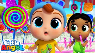 Mix Lollipop Song  Jills Birthday Spa  Little Angel Kids Songs amp Nursery Rhymes [upl. by Esoranna390]