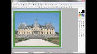 Tutoriel Photofiltre  Comment Recadrer une Photo FR [upl. by Akirea]