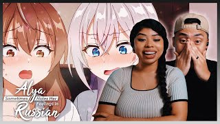 STOP IT NO DONT DO IT Alya Sometimes Hides Her Feelings in Russian Episode 9 Reaction [upl. by Nyvek]