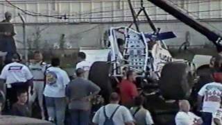 Boston Reid 2003 Kokomo Speedway Sprint Week Sprint Car Flip [upl. by Heidi]