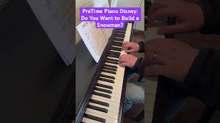 Do You Want to Build a Snowman PreTime Disney primer lev arr Faber piano by Borédas Dionys [upl. by Ines489]