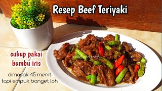 Cara Masak Beef Teriyaki Simple [upl. by Eenahc]