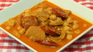 Callos con garbanzos receta fácil y tradicional [upl. by Voleta]