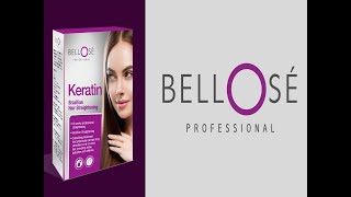 Bellose keratin Brazilian hair straightening [upl. by Antin]