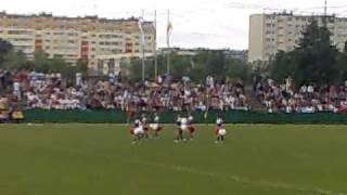 Półfinał Ekstraligi Rugby Budowlani Łódź vs Orkan Sochaczew 13 [upl. by Ewald]