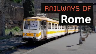 Romes Historic Wacky and Modern Railways [upl. by Anaujait]