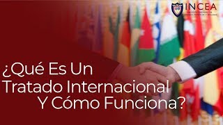 ¿Qué Es Un Tratado Internacional Y Cómo Funciona [upl. by Yrahca]