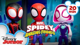 Play with Marvel’s Spidey and his Amazing Friends  Compilation  disneyjunior [upl. by Malamut]