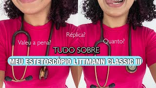 UMBOXING GANHEI UM LITTMANN CLASSIC III 🍫 [upl. by Diarmit]