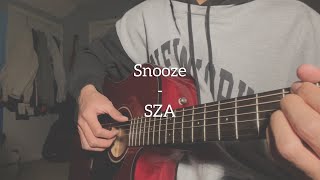 Snooze  SZA Cover [upl. by Cioffred]