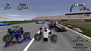 Formula 1 98 PS1 Gameplay HD Beetle PSX HW [upl. by Rebna]