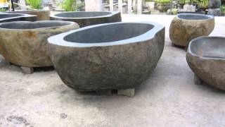 How its made  Lux4home™ River Stone Bathtubs [upl. by Eissalc84]