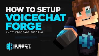 How to setup the Simple Voice Chat mod on your Forge server [upl. by Darooge563]