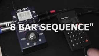 Eight Bar Sequence ZOOM MS100BT Pocket Operator PO16 Factory Reface CP [upl. by Rihaz]