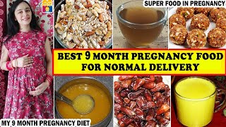 5 Super Foods For Normal Delivery  9 Month Pregnancy Food  Pregnancy Diet Plan For Healthy Baby👶 [upl. by Ogaitnas]