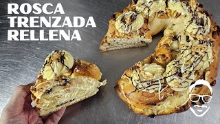 ROSCA TRENZADA RELLENA [upl. by Cutlor]