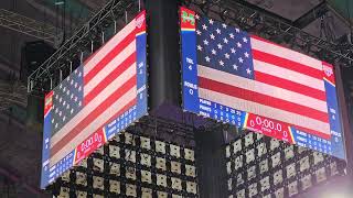 Worlds Largest Pipe Organ at Boardwalk Hall Perforns National Anthem at MAAC Championship [upl. by Thielen]