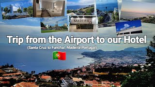 From Airport to our hotel in MadeiraSummer 2024 SofiaEurasien travel highlights cr7 madeira [upl. by Nortna]