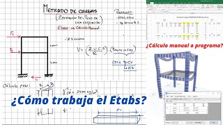 PESO de una Edificación  ¿ETABS o CÁLCULO MANUAL [upl. by Akela]