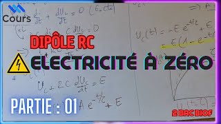 2 BAC  Dipôle RC  Électricité Résume [upl. by Estas]